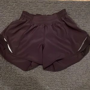 Black lulu lemon shorts